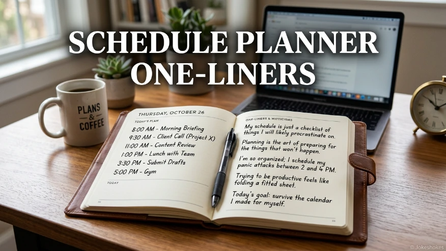 Schedule Planner One-Liners