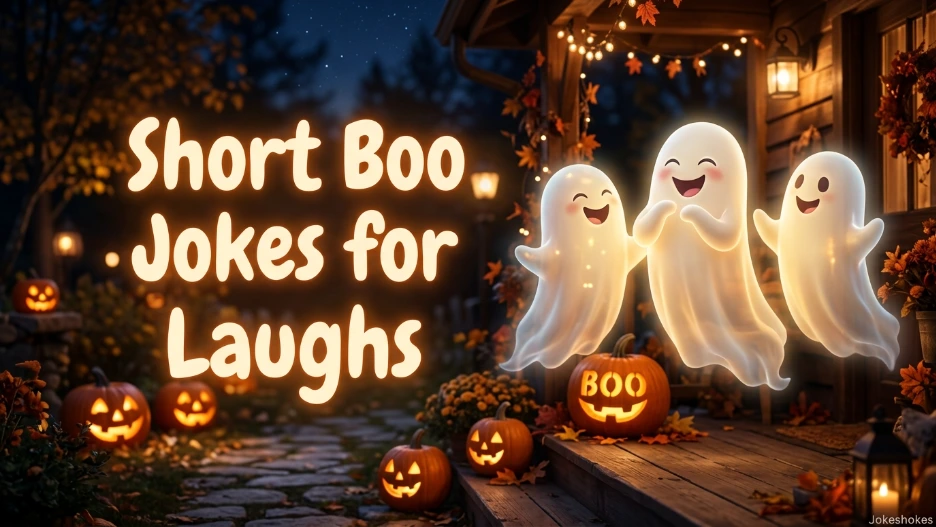 Short Boo Jokes for Quick Laughs
