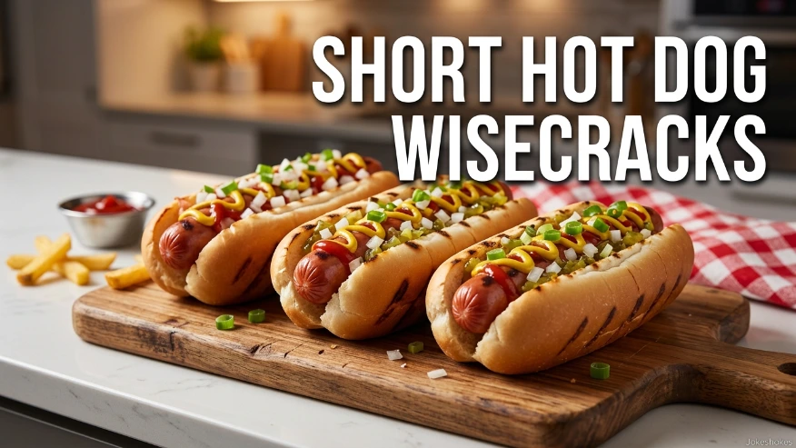 Short Hot Dog Wisecracks