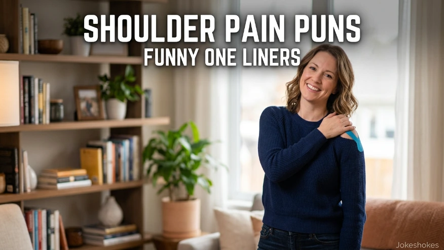 Shoulder Pain Puns Funny One Liners