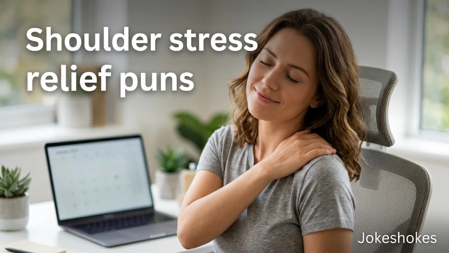 Shoulder stress relief puns