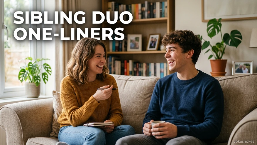 Sibling Duo One-Liners