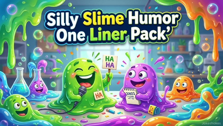 Silly Slime Humor One Liner Pack