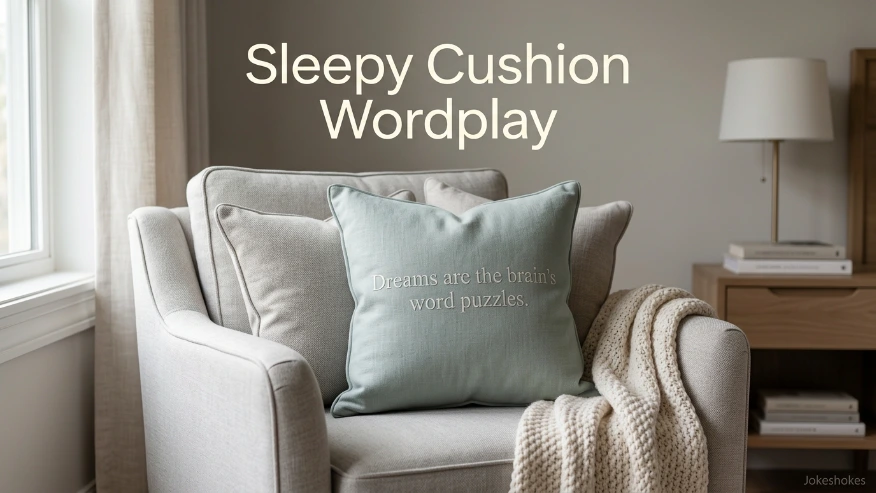 Sleepy Cushion Wordplay