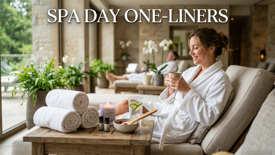 Spa Day One-Liners
