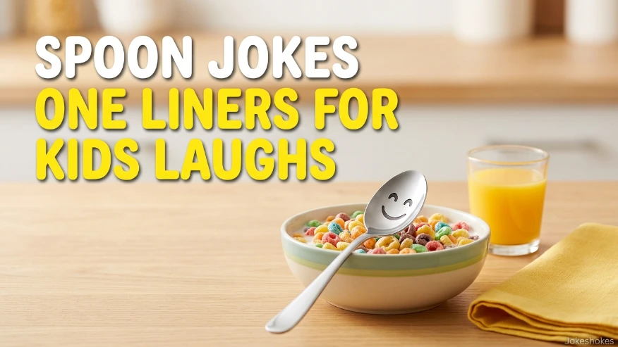 Spoon Jokes One Liners for Kids Laughs