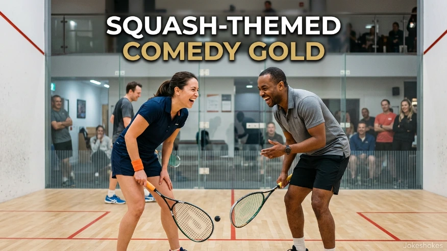 Squash-Themed Comedy Gold