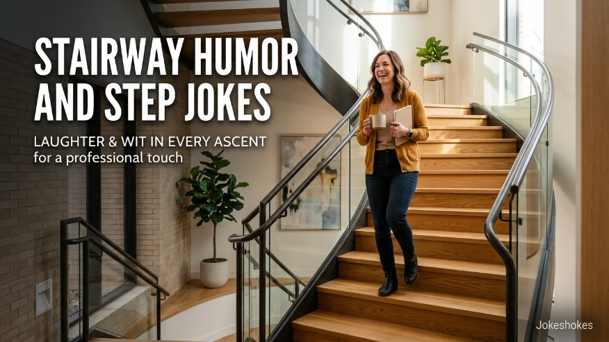 Stairway Humor and Step Jokes