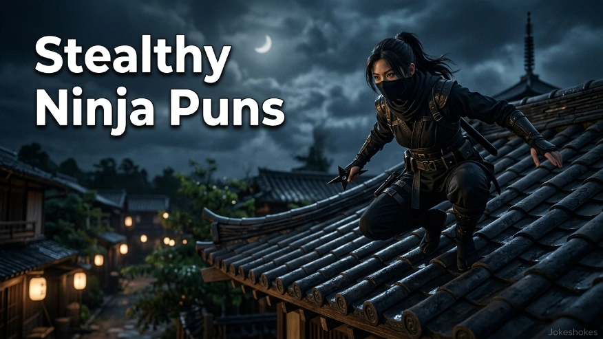 Stealthy Ninja Puns