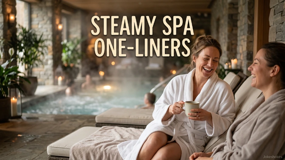 Steamy Spa One-Liners