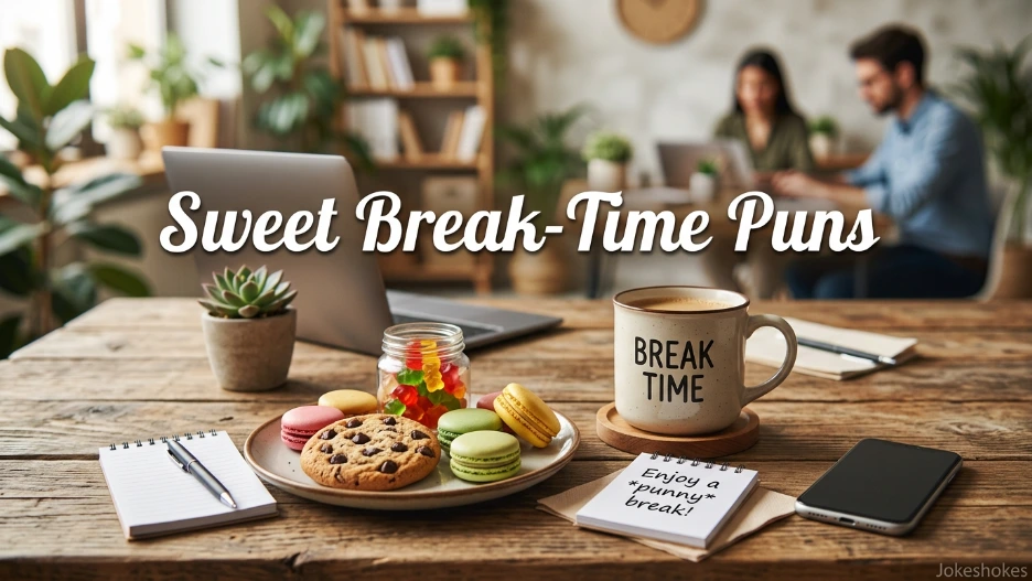 Sweet Break-Time Puns