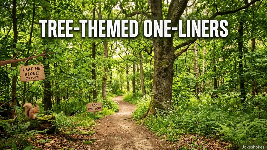 Tree-Themed One-Liners