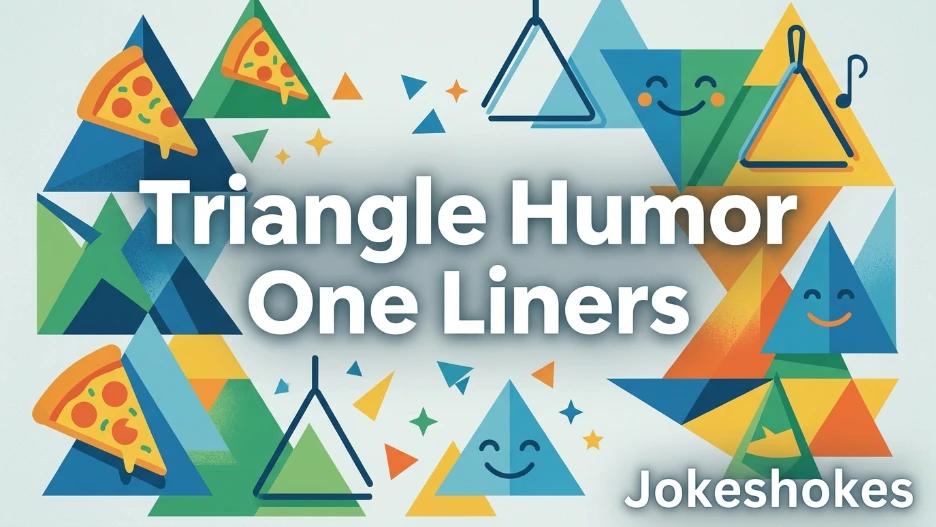 Triangle Puns Jokes One Liner
