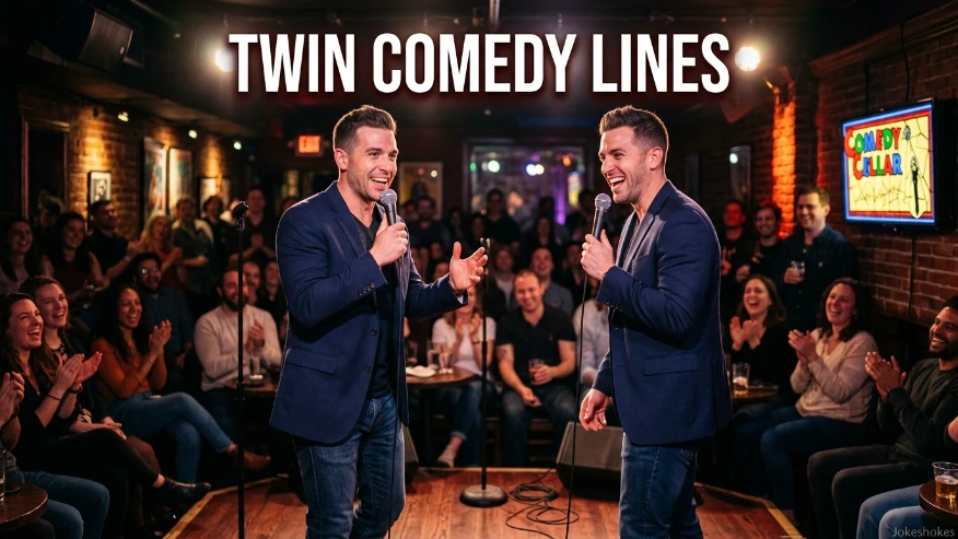 Twin Comedy Lines