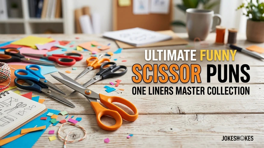Ultimate Funny Scissor Puns One Liners Master Collection