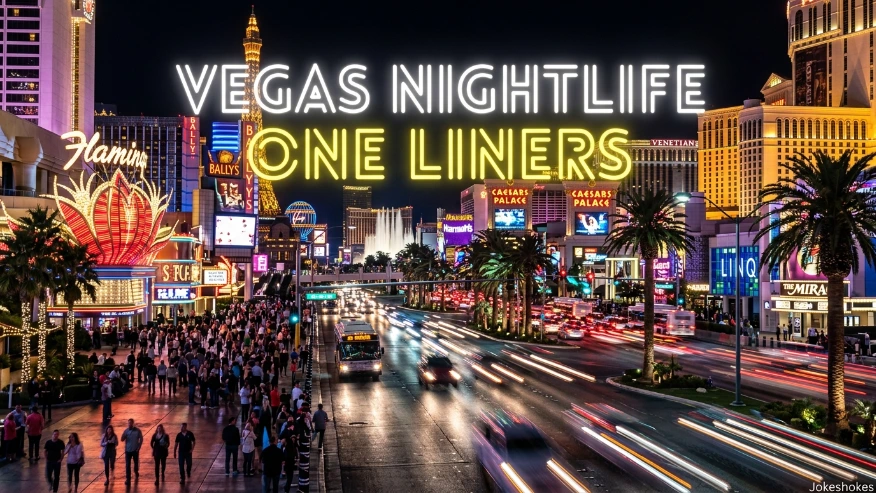 Vegas Nightlife One Liners
