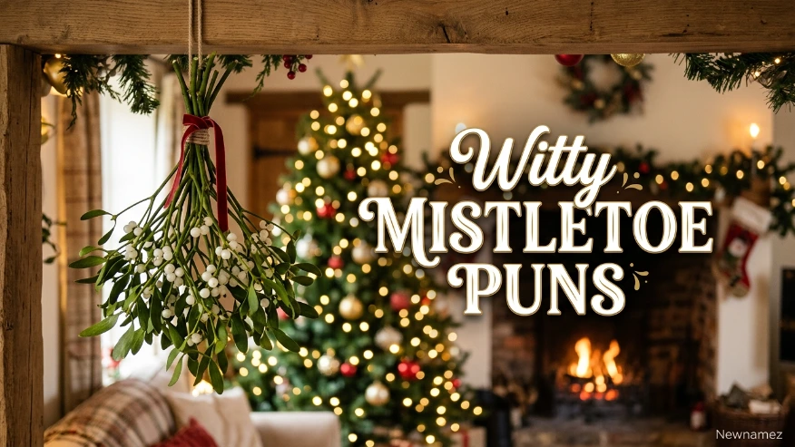 Witty Mistletoe Puns