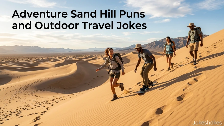 Adventure Sand Hill Puns and Outdoor Travel Jokes