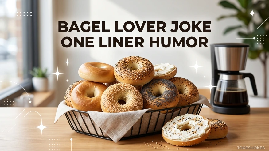 Bagel Lover Joke One Liner Humor