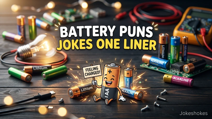 Battery Puns Jokes One Liner