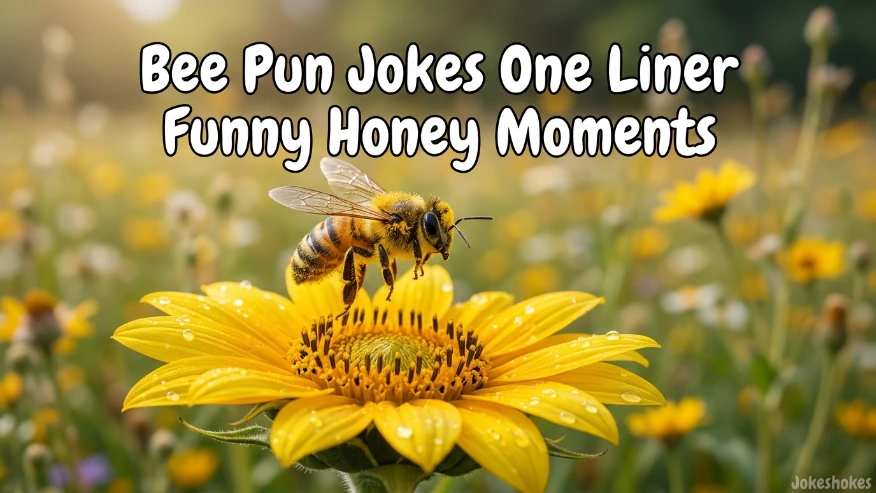 Bee Pun Jokes One Liner Funny Honey Moments