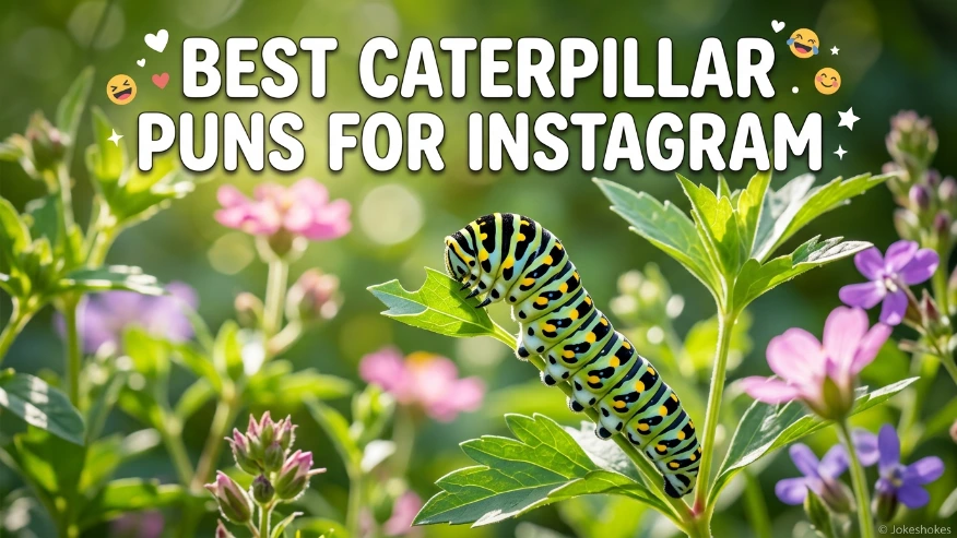 Best Caterpillar Puns for Instagram