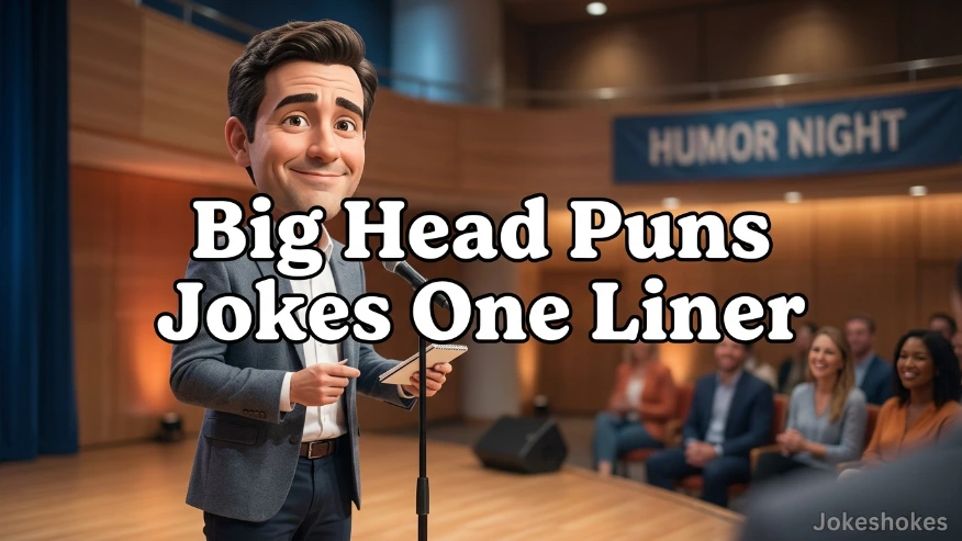 Big Head Puns Jokes One Liner
