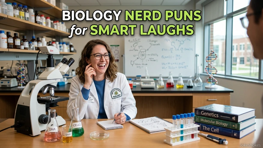 Biology Nerd Puns for Smart Laughs