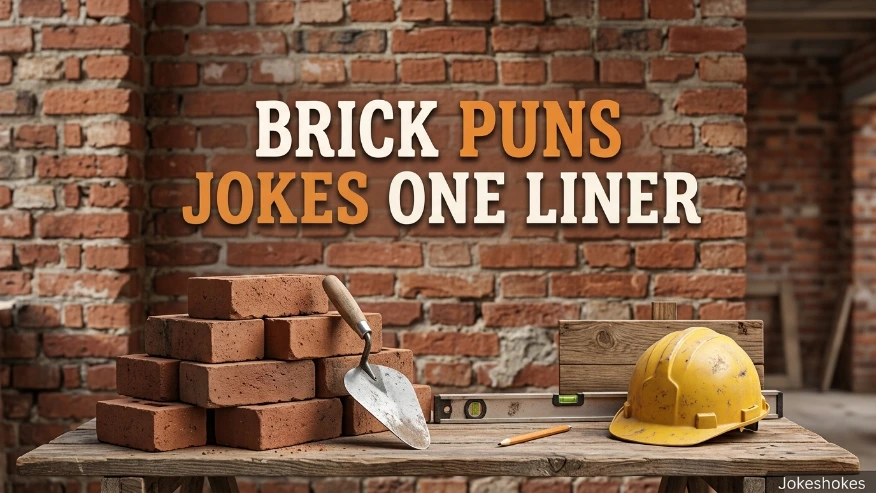 Brick Puns Jokes One Liner