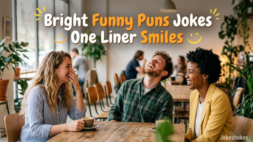 Bright Funny Puns Jokes One Liner Smiles