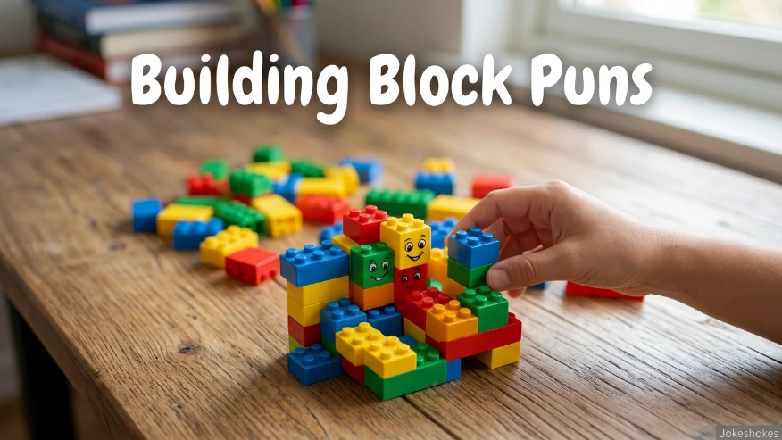 Building Block Puns