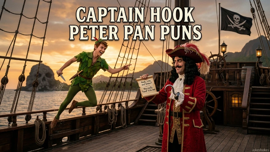 Captain Hook Peter Pan Puns