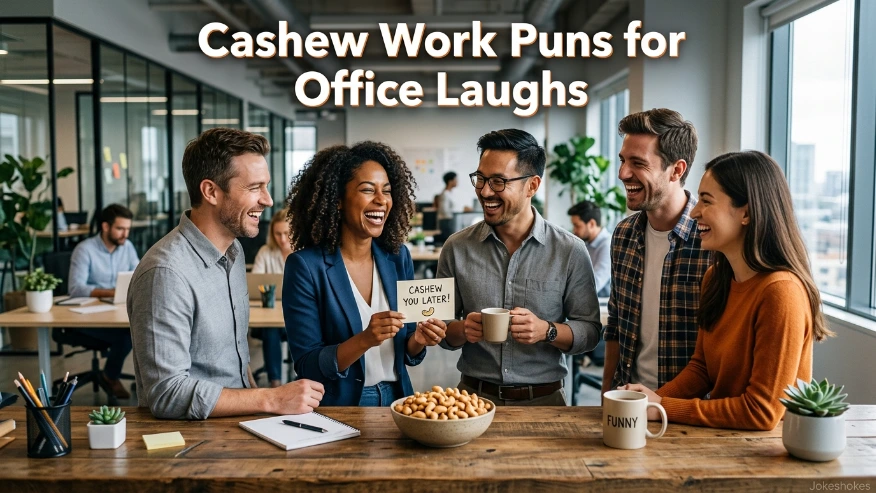 Cashew Work Puns for Office Laughs
