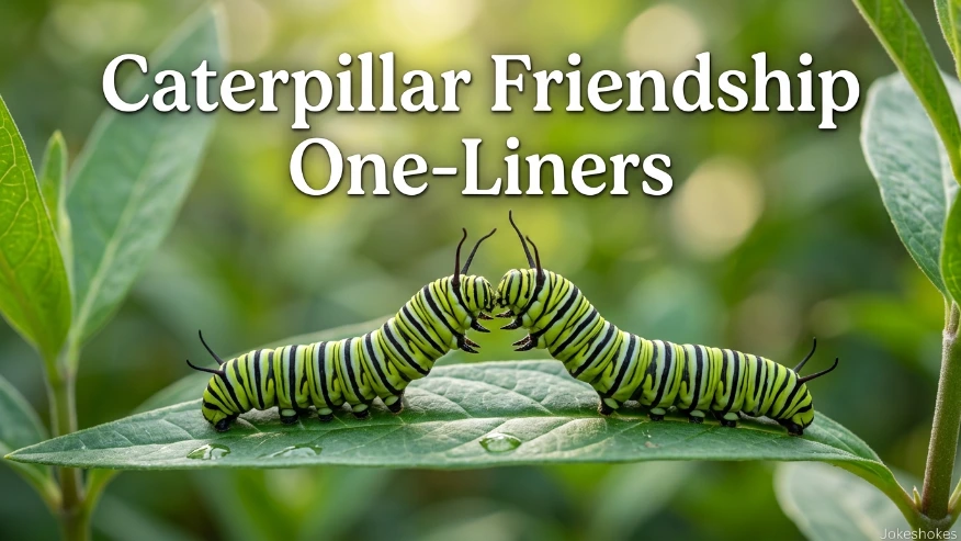 Caterpillar Friendship One-Liners
