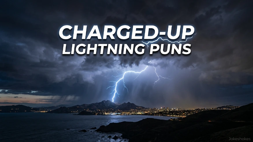 Charged-Up Lightning Puns