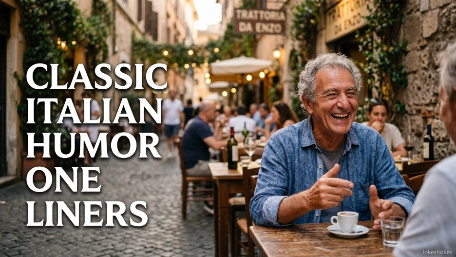Classic Italian Humor One Liners