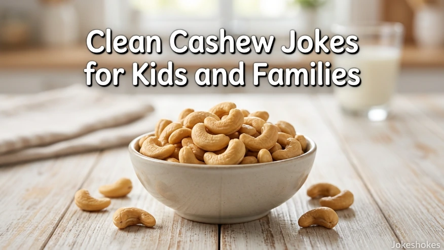 Clean Cashew Jokes for Kids and Families