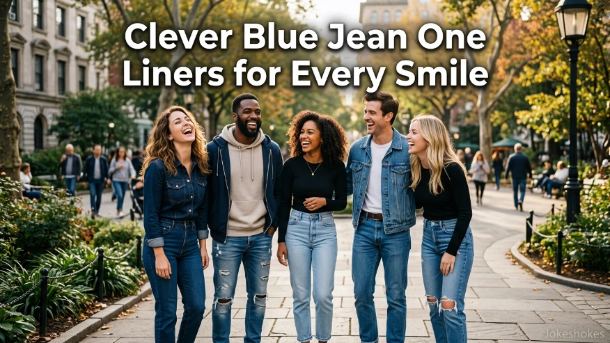 Clever Blue Jean One Liners for Every Smile
