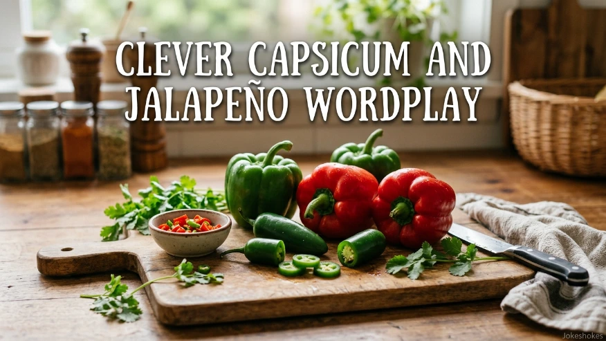 Clever Capsicum and Jalapeño Wordplay
