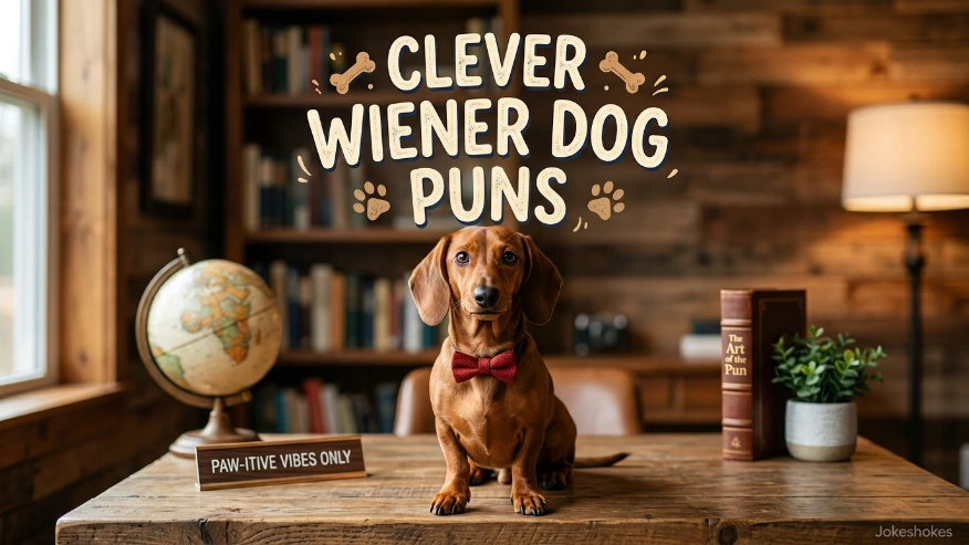 Clever Wiener Dog Puns