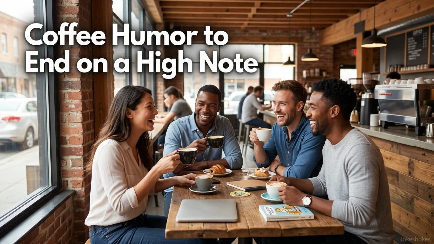 Coffee Humor to End on a High Note