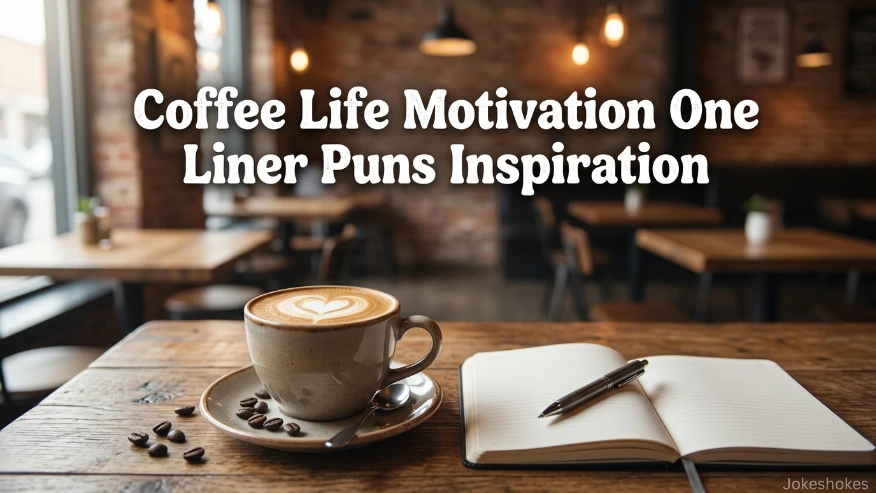 Coffee Life Motivation One Liner Puns Inspiration