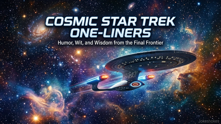 Cosmic Star Trek One-Liners