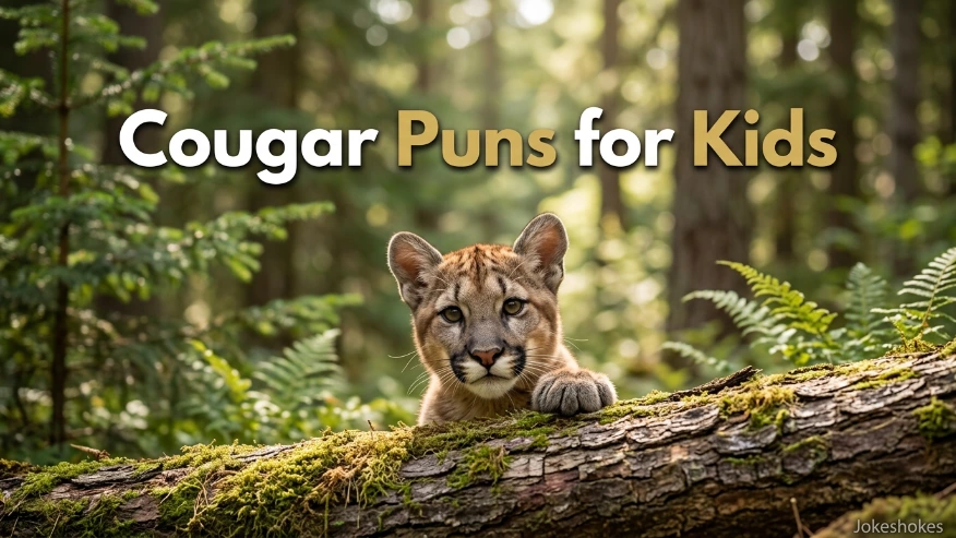 Cougar Puns for Kids
