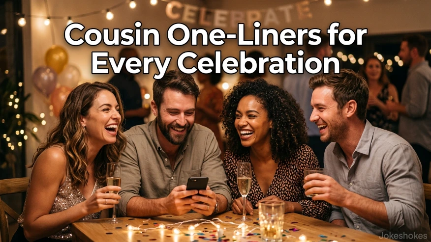 Cousin One-Liners for Every Celebration