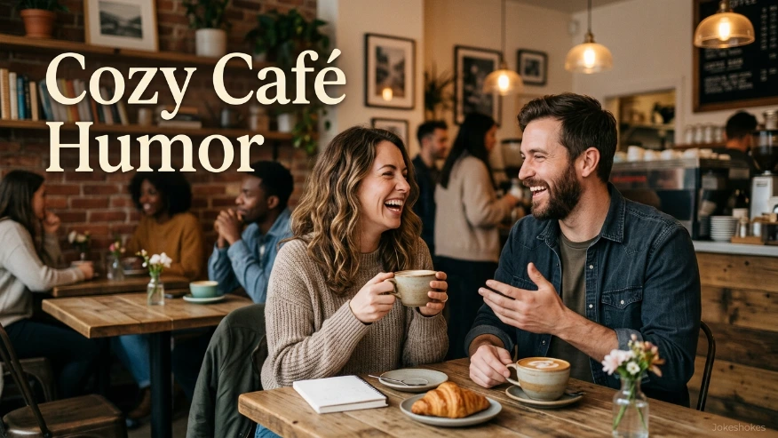 Cozy CafΓ© Humor