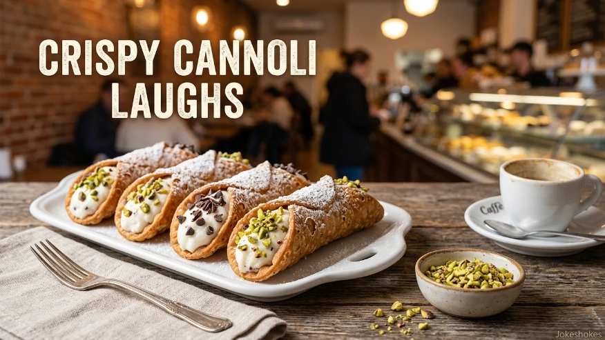 Crispy Cannoli Laughs
