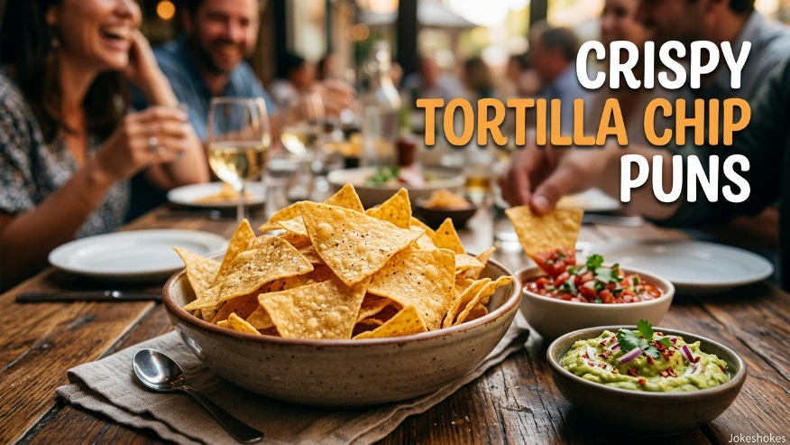 Crispy Tortilla Chip Puns