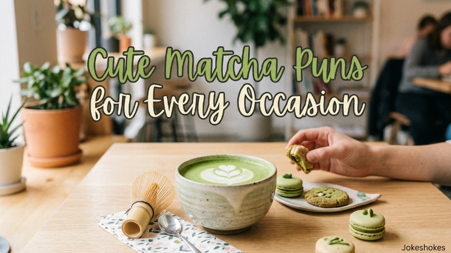 Cute Matcha Puns for Every Occasion