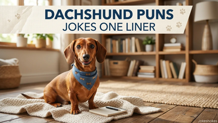 Dachshund Puns Jokes One Liner